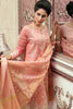 Gul Ahmed Luxury Festive Eid Collection - Pink 3 Pc Hand Woven Banarasi FE-04