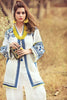 Gul Ahmed Gypsy Folk Lawn Collection - White 1 PC Embroidered Lawn Single GS-01
