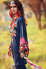 Gul Ahmed Gypsy Folk Lawn Collection - Blue 2 Pc Embroidered Blended Chiffon GT-08