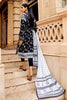 Gul Ahmed Black & White Lawn Collection – 2PC Printed Lawn Shirt With Lawn Dupatta BT-12002