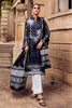 Gul Ahmed Black & White Lawn Collection – 3PC Embroidered Lawn Suit With Lawn Dupatta B-12004