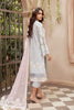 Gul Ahmed Eid Collection 2022 – Embroidered Chiffon Suit with Chiffon Dupatta FE-12059
