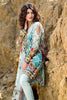 Gul Ahmed Summer 2017 - Aqua 3 Piece Embroidered Chantilly De Lace Dress CT-209