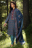 Gul Ahmed Fall/Winter Collection 2021 – 2PC Embroidered Khaddar Suit with Gold Printed Khaddar Dupatta TK-12004