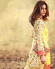 Gul Ahmed Gypsy Folk Lawn Collection - Yellow 2 Pc Embroidered Blended Chiffon GT-07
