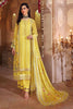 Gul Ahmed Festive Eid-ul-Adha Collection – 3PC Schiffli Chiffon Embroidered Suit with Striped Organza Dupatta FE-22052