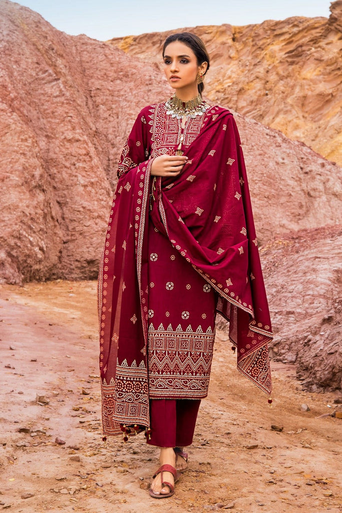 Gul Ahmed Summer · Chunri Collection – 3PC Chunri Lawn Suit CL-22135 B