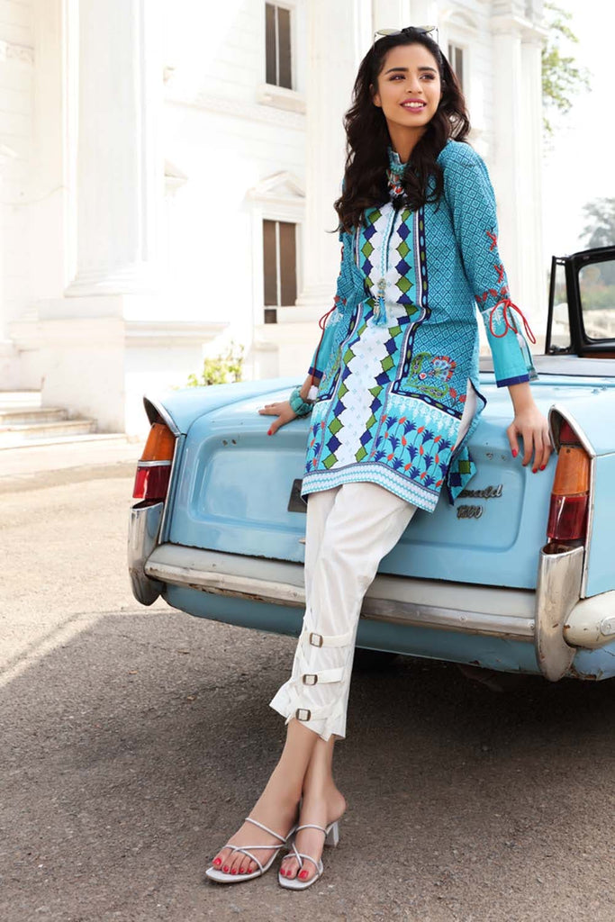 Gul Ahmed Summer 2022 · Essential 1 PC Collection – 1 PC Digital Printed Lawn Shirt SL-988