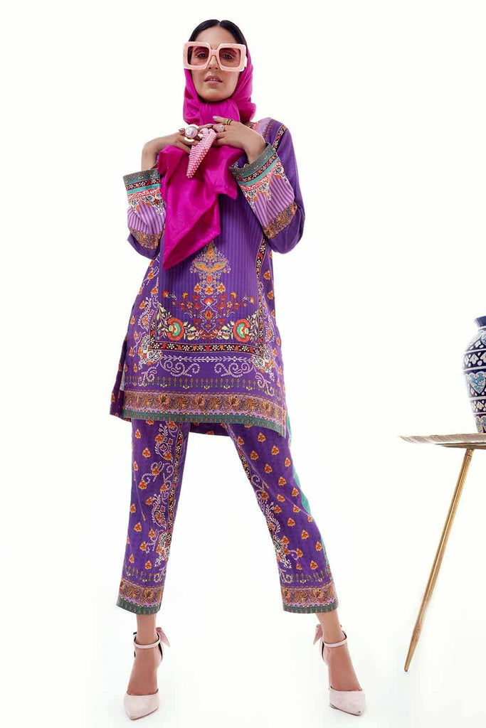 Gul Ahmed Summer 2022 · Essential 1 PC Collection – 1PC Digital Printed Corduroy Shirt  SCD-12001