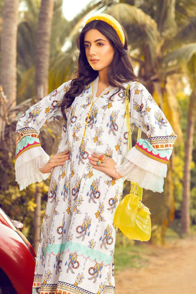 Gul Ahmed Summer 2022 · Essential 1 PC Collection – 1PC Digital Printed Lawn Shirt SL-872