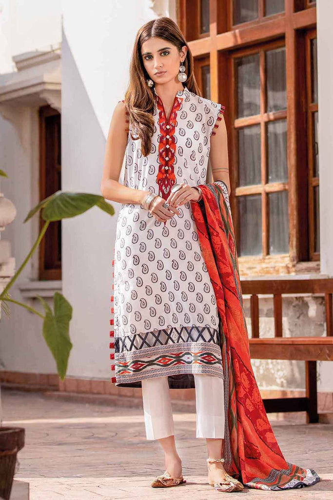 Gul Ahmed Summer 2022 · Essential 2PC Collection – 2PC Embroidered Lawn Suit TL-316