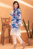 Gul Ahmed Summer 2022 · Essential 2PC Collection – 2PC Schiffli Embroidered Digital Printed Suit TL-12007