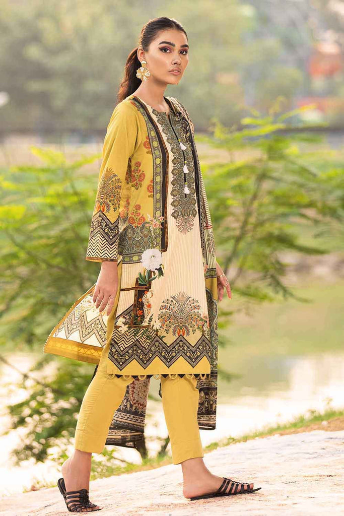 Gul Ahmed Summer 2022 · Essential 3PC Collection – 3PC  Digital Printed Lawn Suit CL-12522 A