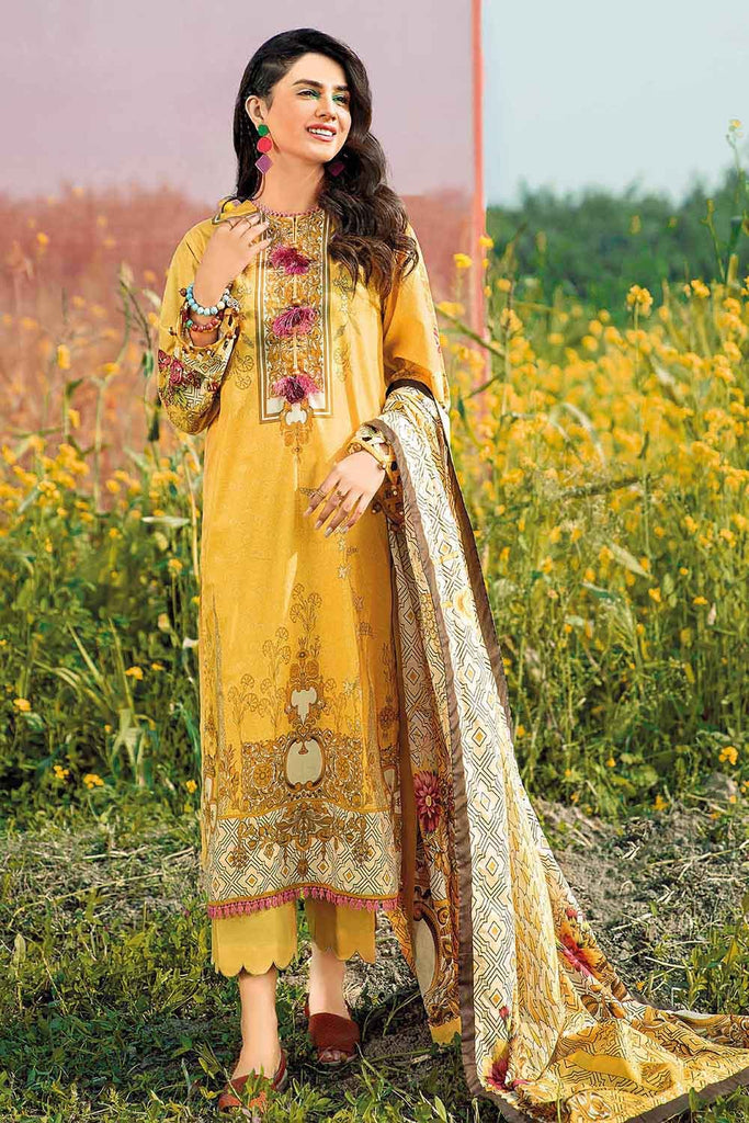 Gul Ahmed Summer 2022 · Essential 3PC Collection – 3PC  Digital Printed Lawn Suit CL-22075 A