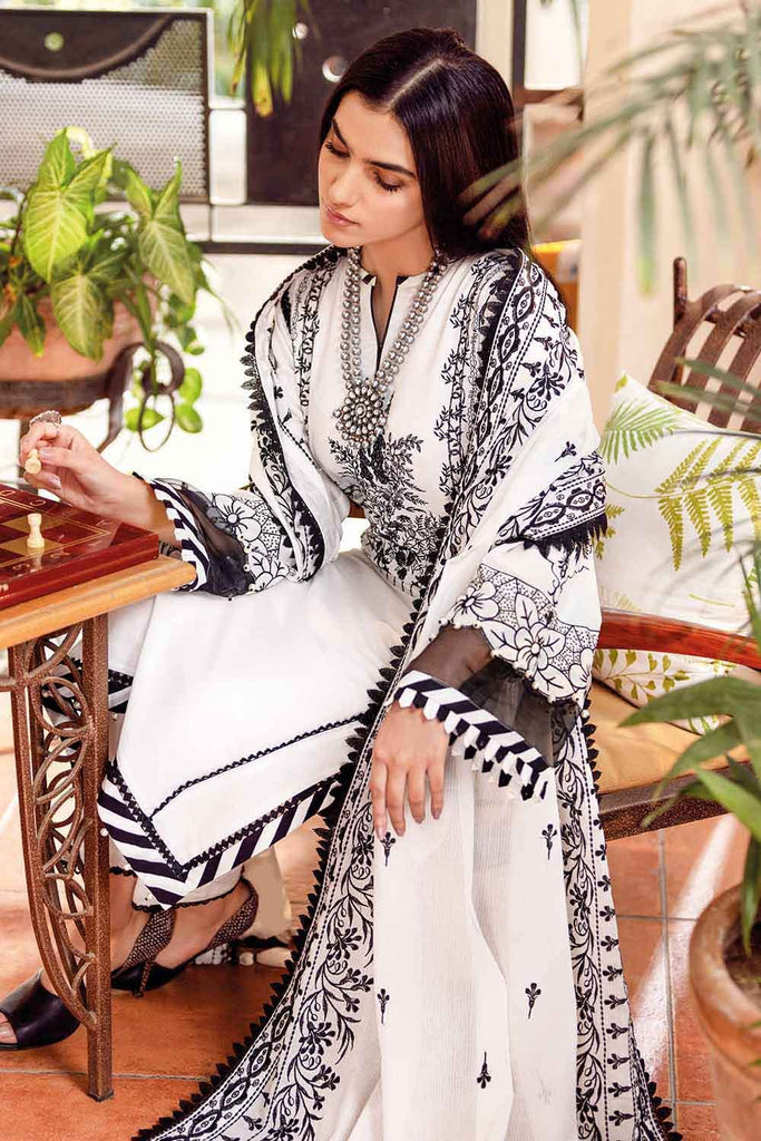 Gul Ahmed Summer 2022 · Essential 3PC Collection – 3PC Embroidered Lawn Suit DN-22011