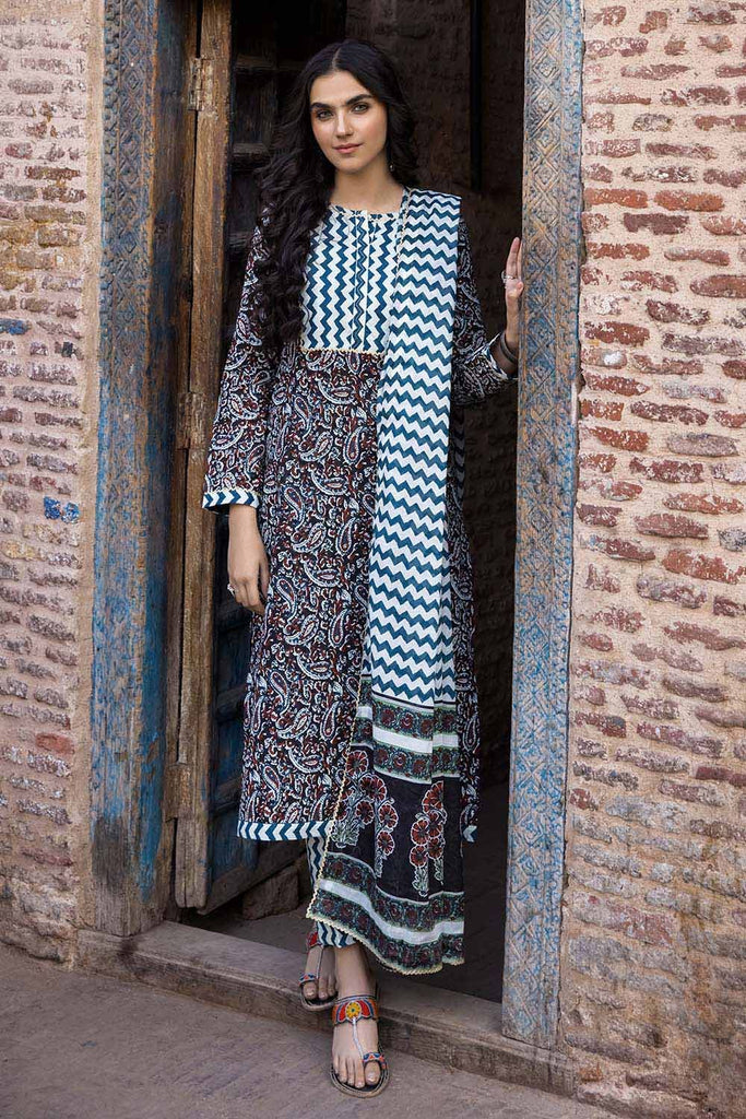Gul Ahmed Summer Vintage Garden – 3PC Lawn Printed Suit CL-32234 A