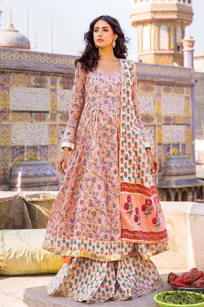 Gul Ahmed Summer Vintage Garden – 3PC Lawn Printed Suit CL-32235 B