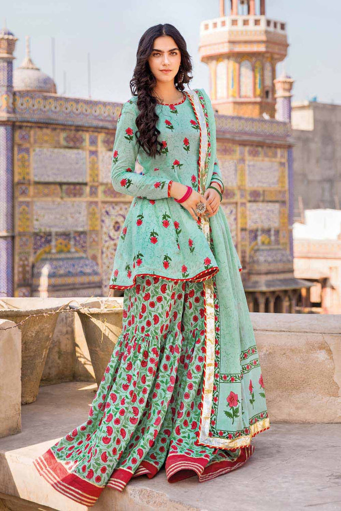 Gul Ahmed Summer Vintage Garden – 3PC Lawn Printed Suit CL-32239 B