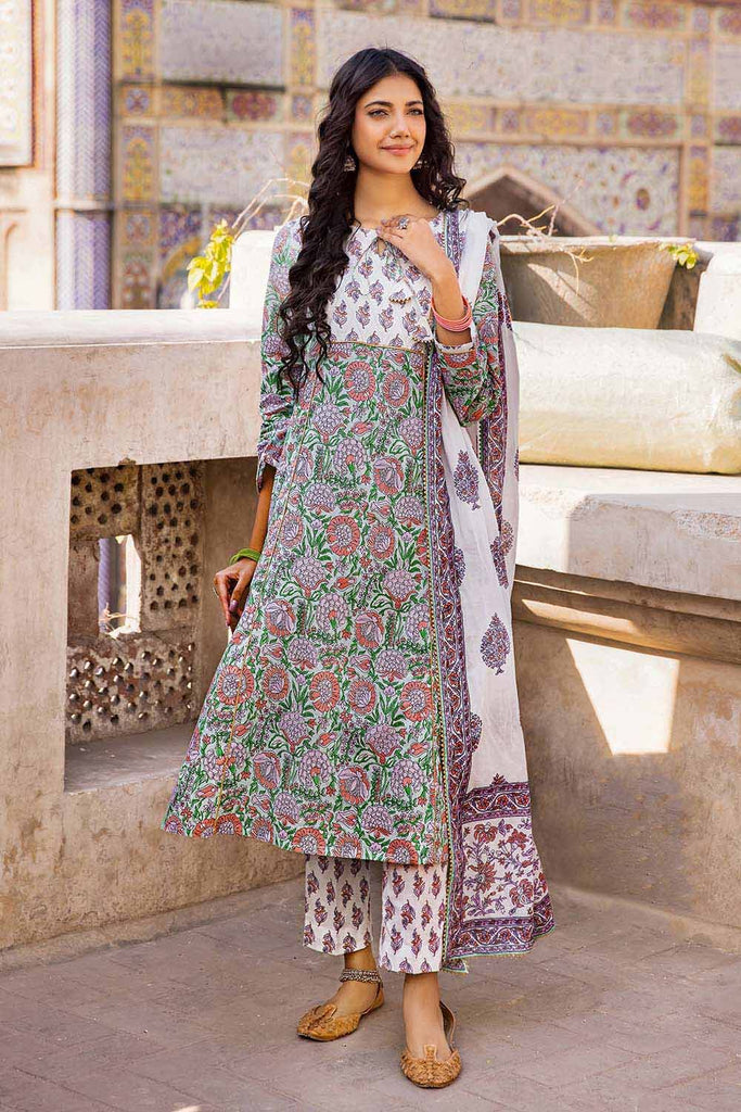 Gul Ahmed Summer Vintage Garden – 3PC Lawn Printed Suit CL-32241 B