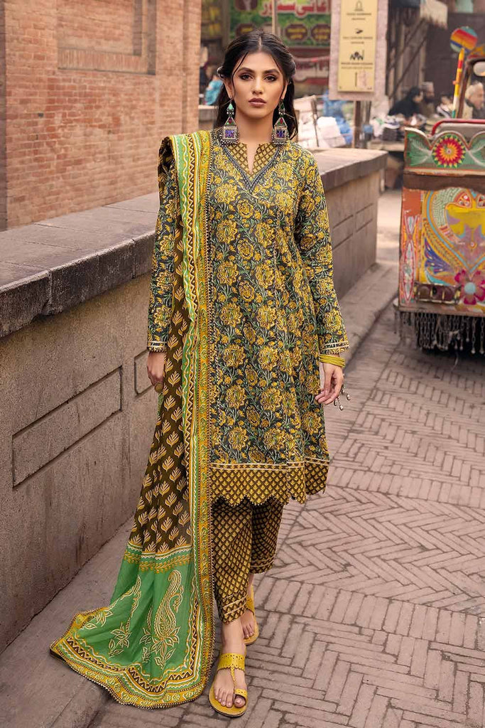 Gul Ahmed Summer Vintage Garden – 3PC Lawn Printed Suit CL-32449 A