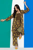 Gul Ahmed Winter Charcoal Collection – 2PC Linen Digital Printed Suit VT-22020