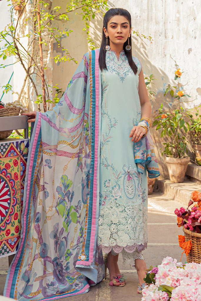 Mushq Tesoro Hemline Lawn Collection – Serena