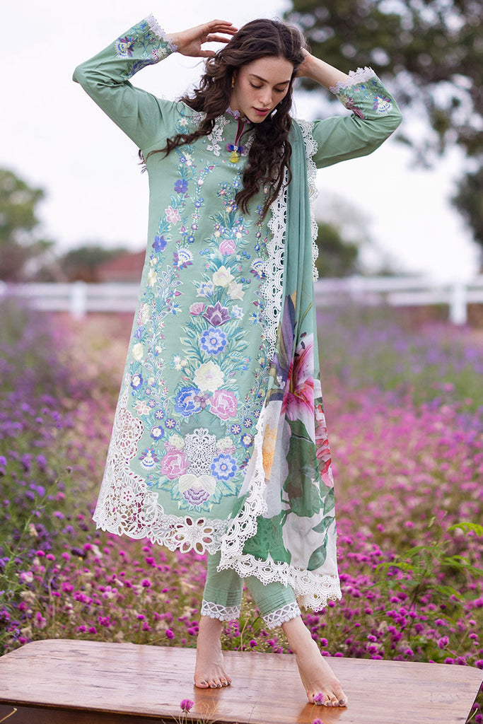 Mushq Hemline Secret Garden Lawn Collection 2024 – Brimstone