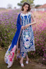Mushq Hemline Secret Garden Lawn Collection 2024 – Blue Morpho
