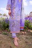 Mushq Hemline Secret Garden Lawn Collection 2024 – Purple Emperor