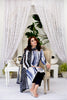 Hayal Tie & Dye Slub Linen Collection by Tawakkal – D-1843