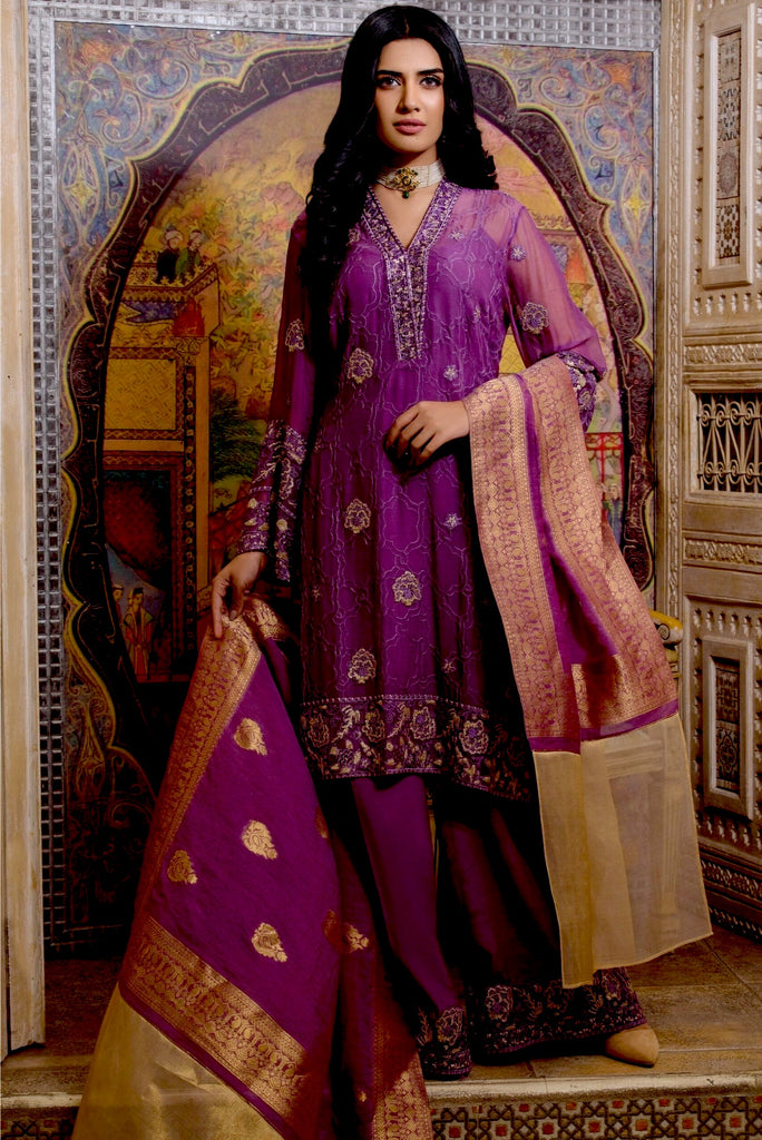 Honey Waqar Malika Serena Chiffon Collection '21 – Nargis