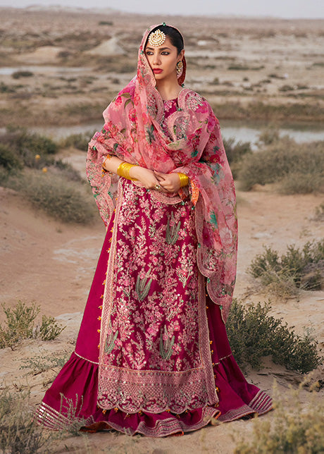 Hussain Rehar Rahgoli Luxury Lawn Collection 2022 – Ahten