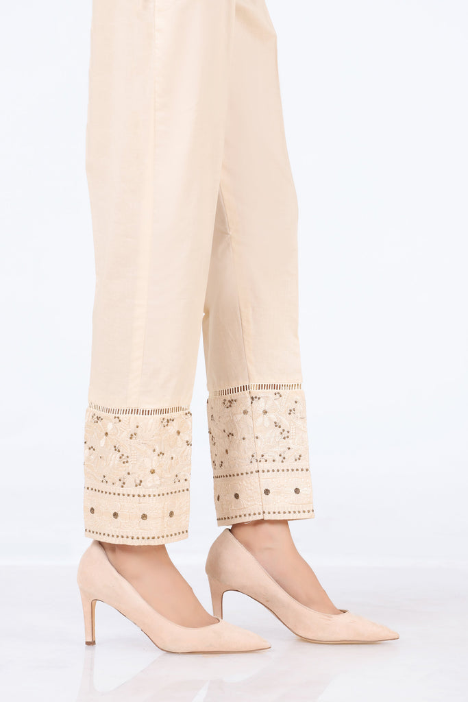 LSM Lakhany 1 Piece Embroidered Cambric Pret Trousers – 2326-BG
