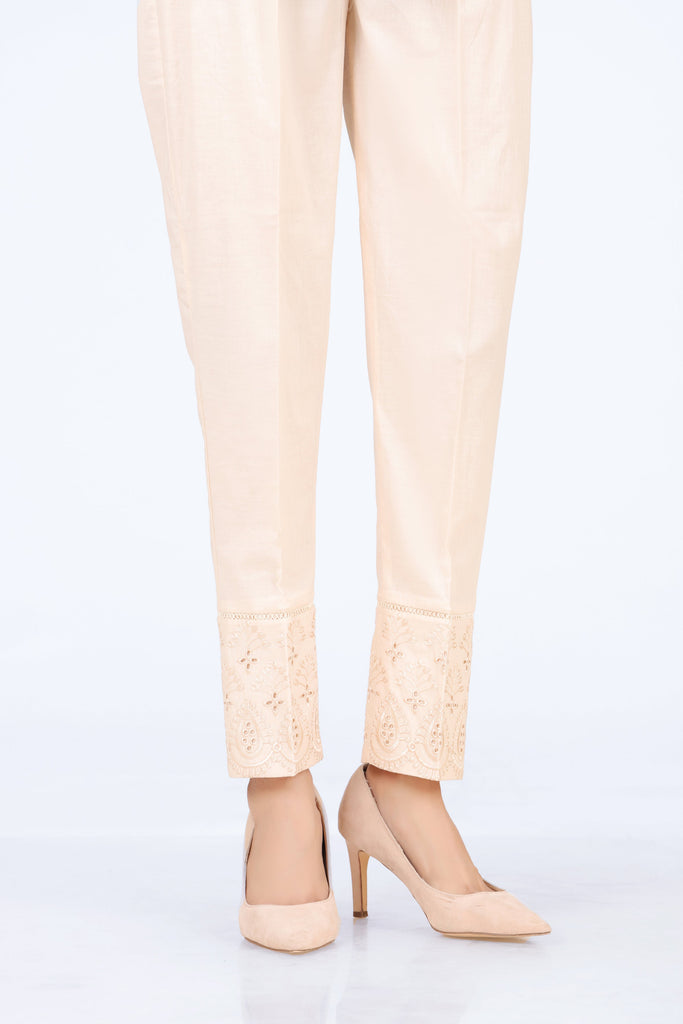 LSM Lakhany 1 Piece Embroidered Cambric Pret Trousers – 2333-BG