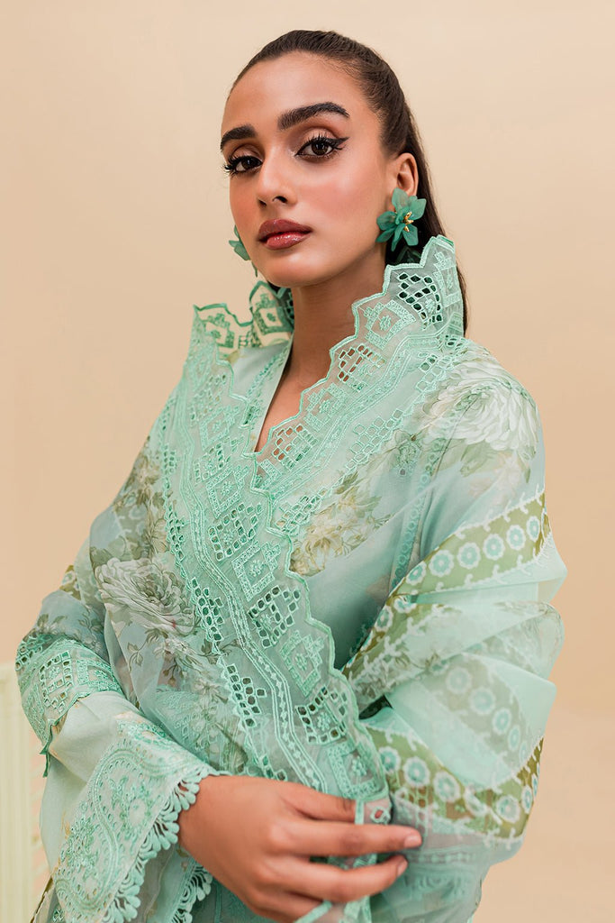 Zoya & Fatima Embroidered Lawn Suits Unstitched 3 Piece ZOF23SB ZF6-387 - Summer Collection