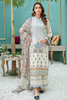 Aabyaan Luxury Lawn Collection 2021 – BEYAZ (AL-07)