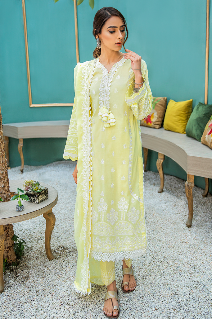 Aabyaan Luxury Lawn Collection 2021 – SARI  (AL-02)