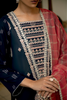 Qalamkar Qline Lawn Collection 2021 – BL-03 Amna