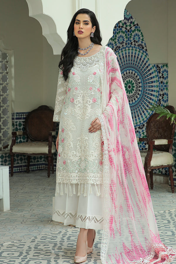 Imrozia Embroidered Chiffon La Vie En Rose Formal Collection – I-159 Lyra