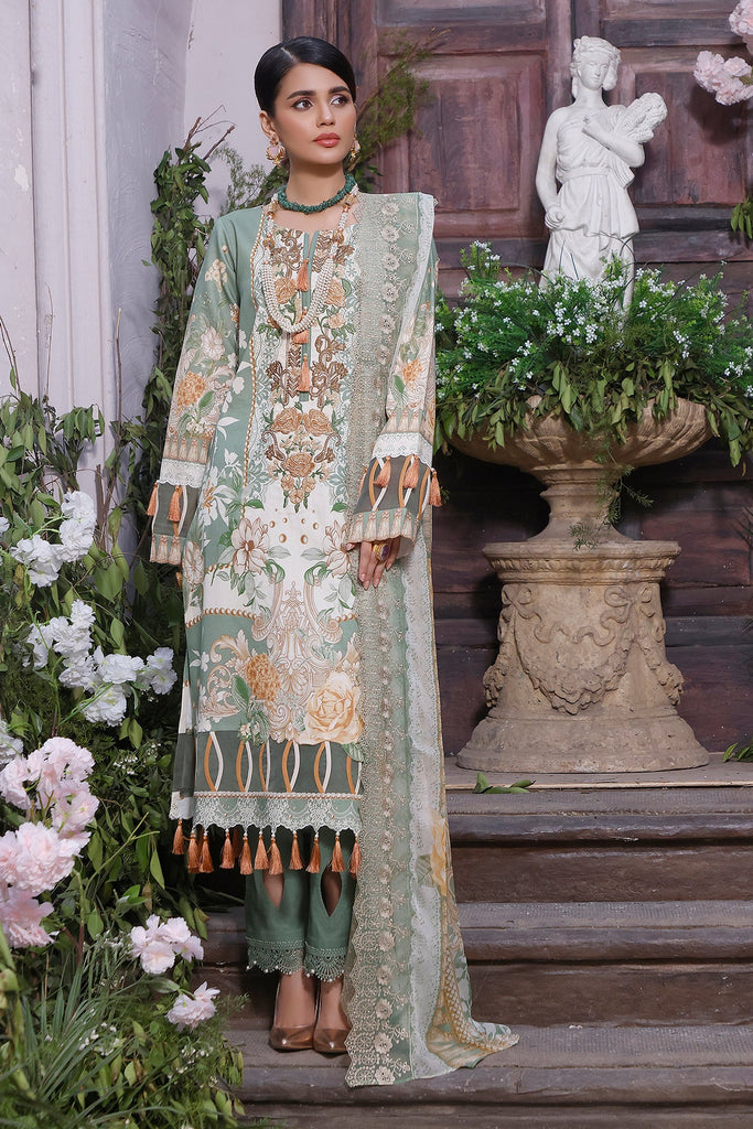 Jade Firdous Needle Wonder Lawn Collection 2022 – NW-19839-20B