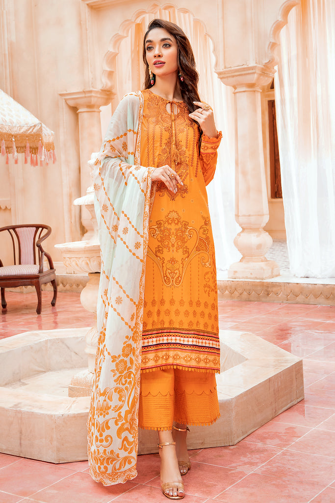 Jahanara Linen Collection – J19-09 TANGERINE