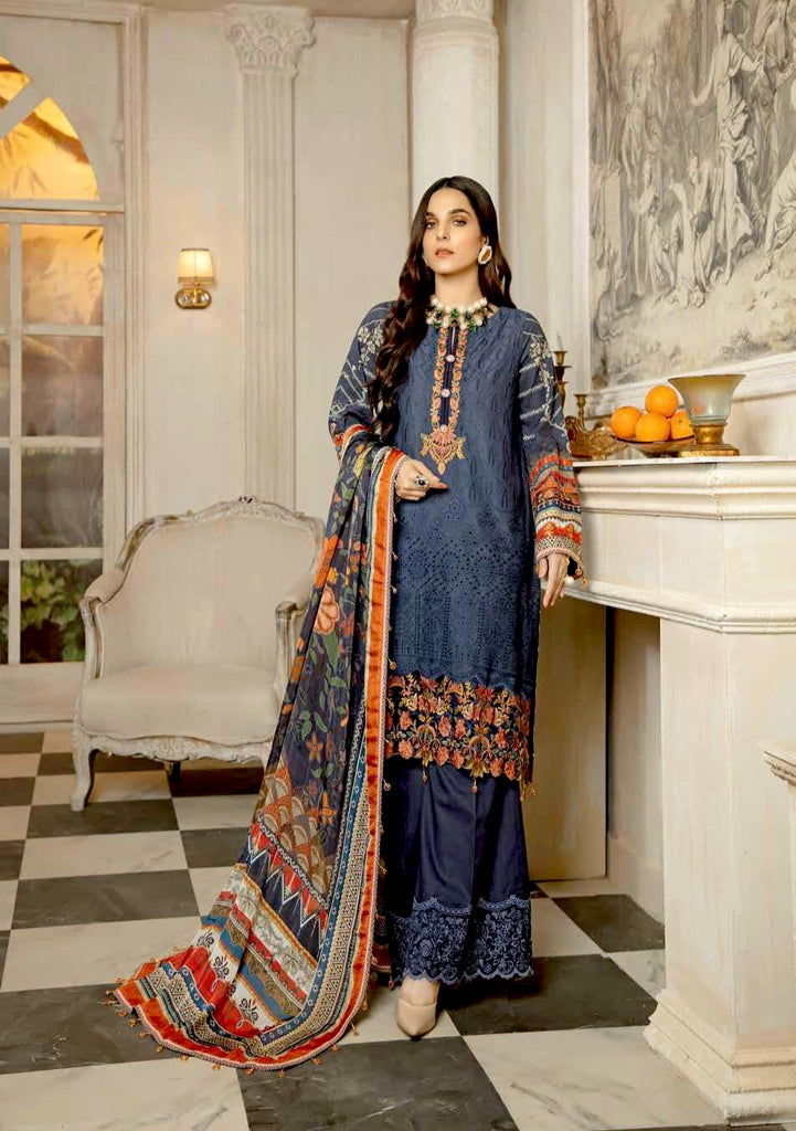Janique Embroidered Luxury Lawn Collection – Hot Spot