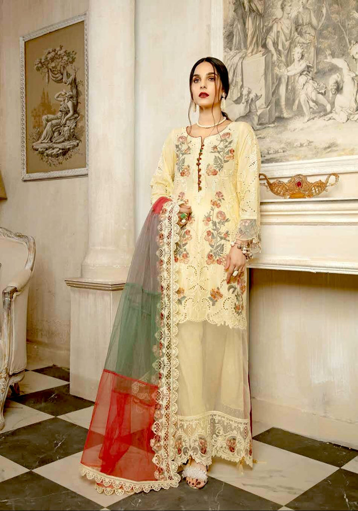 Janique Embroidered Luxury Lawn Collection – Funky Limelight