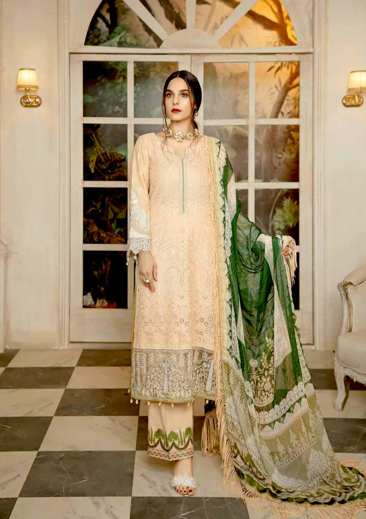 Janique Embroidered Luxury Lawn Collection – Magic Hour