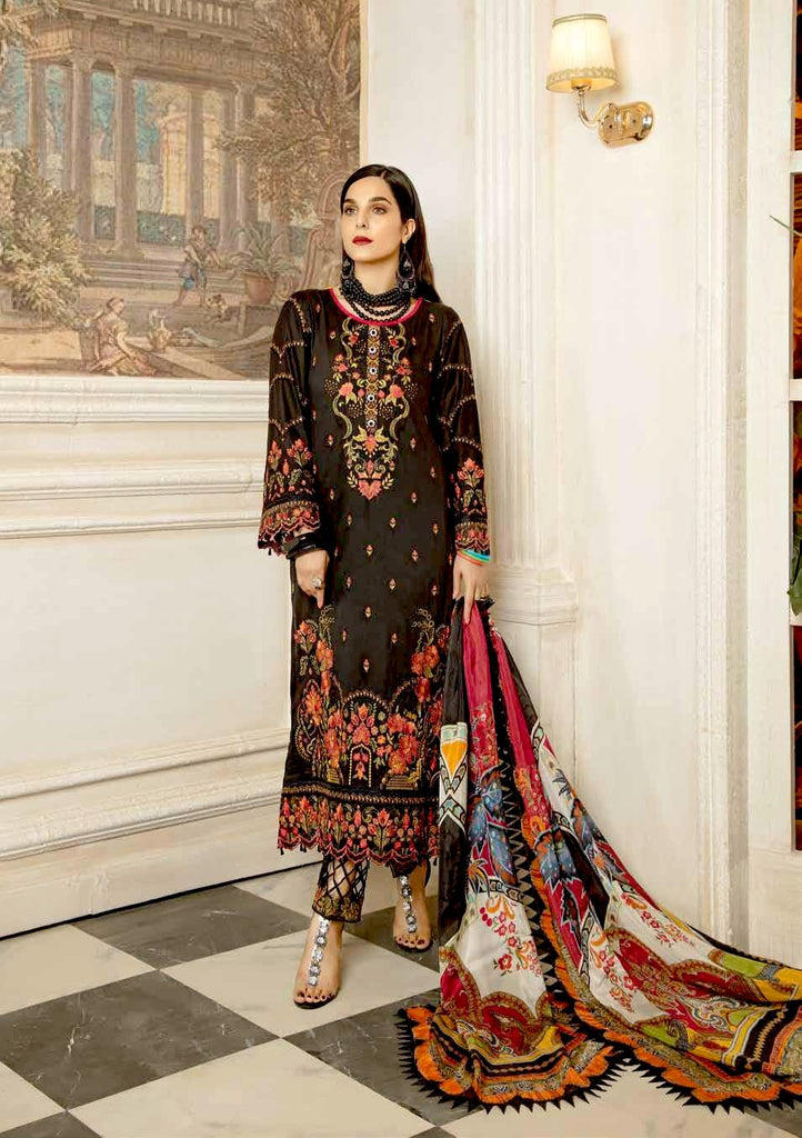 Janique Embroidered Luxury Lawn Collection – Provoking Plum