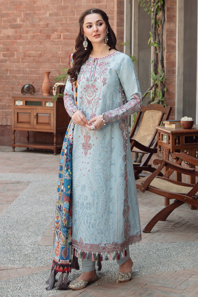 Jazmin Sabrang Festive Eid Luxury Lawn Collection 2022  – Akaash