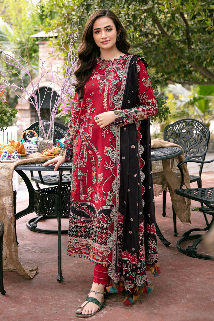 Jazmin Shahkaar Luxury Lawn Collection 2022 – Afroz