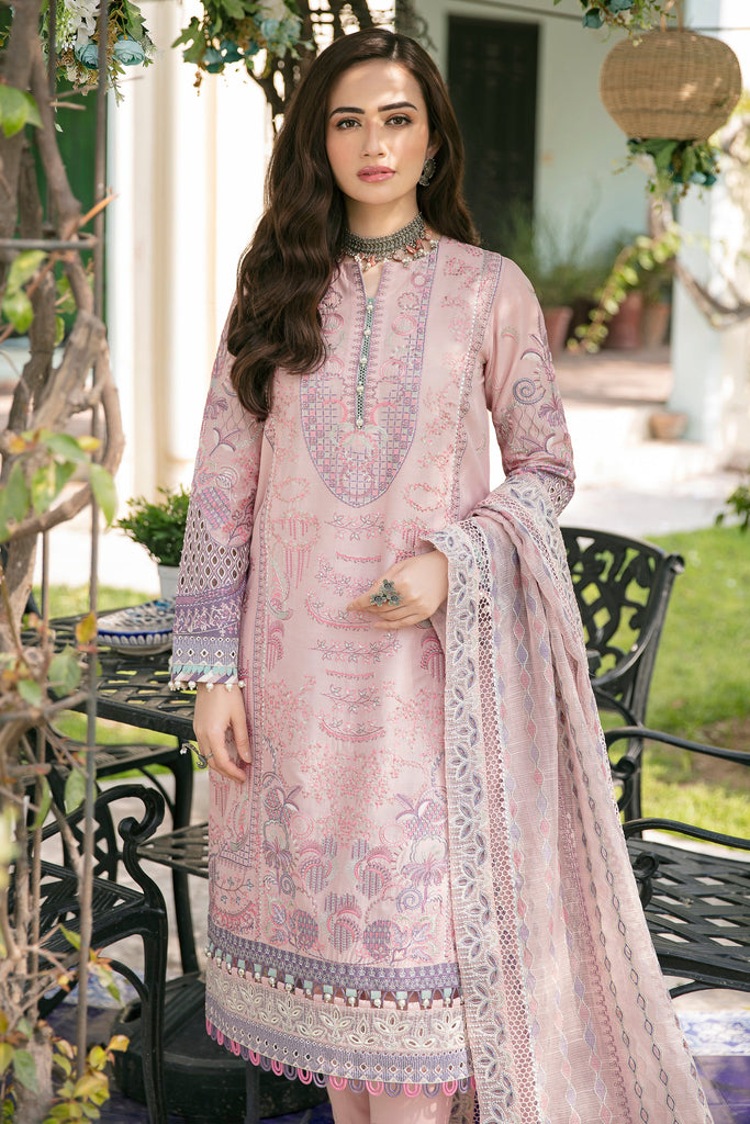Jazmin Shahkaar Luxury Lawn Collection 2022 – Mehtaab