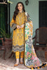 Jazmin Shahkaar Luxury Lawn Collection 2022 – Zard