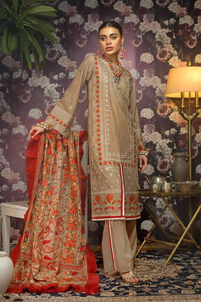Gul Ahmed Winter Collection 2019 – K-85